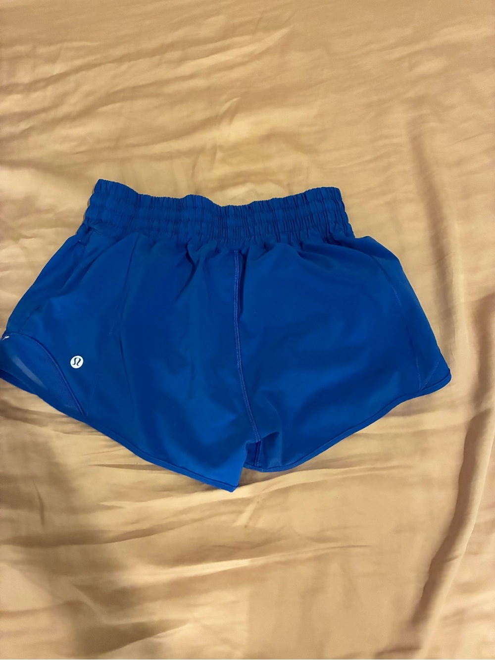 lululemon athletica Royal Blue Women's Swift Athletic Shorts - Picture 2 of 3